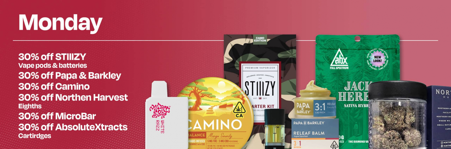 Monday deals at Velvet